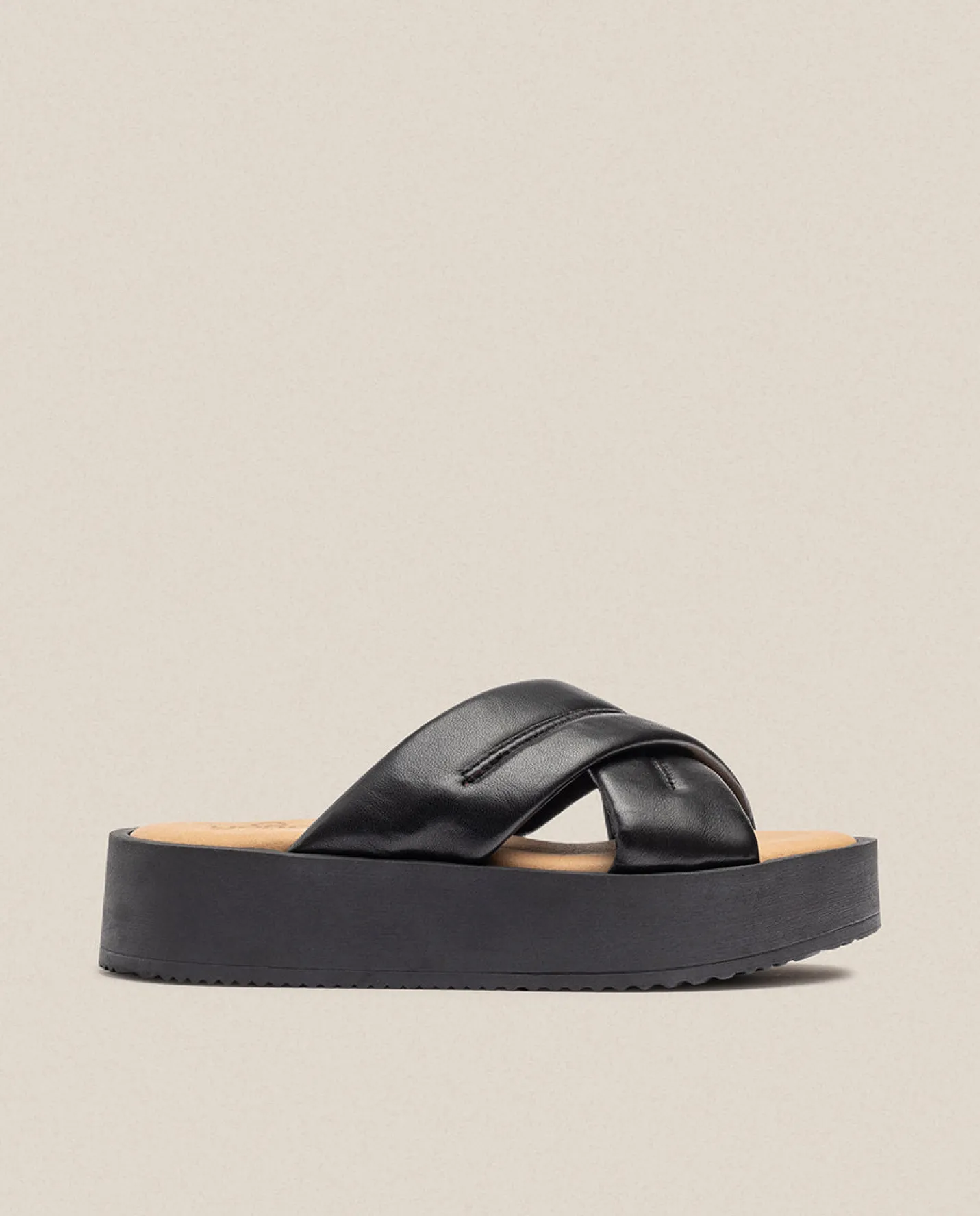 Platform Sandals|Yokono Platform Sandal CARMEN-004 Black
