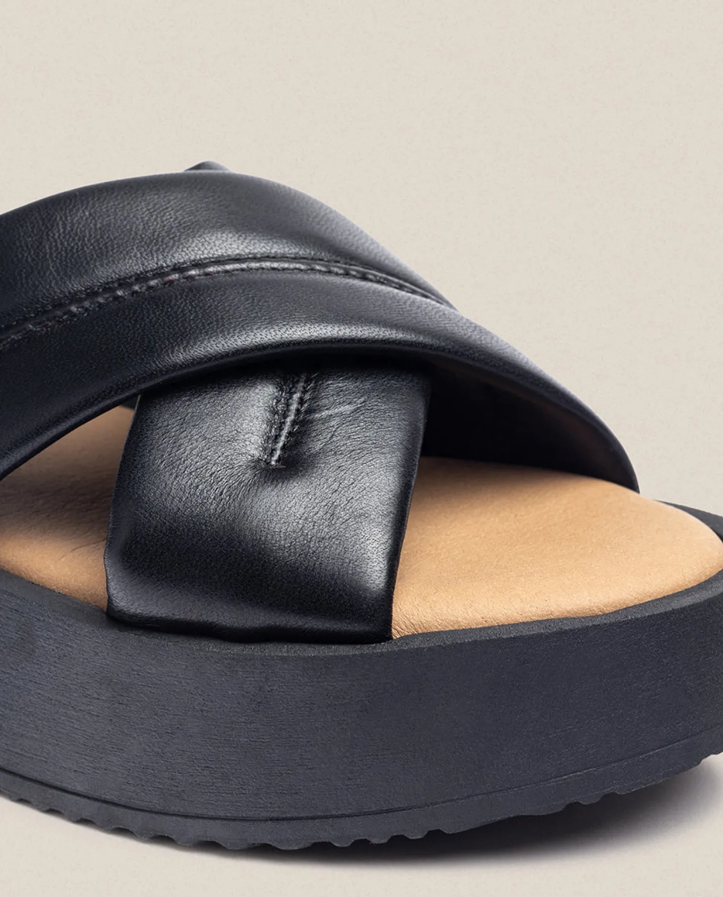 Platform Sandals|Yokono Platform Sandal CARMEN-004 Black
