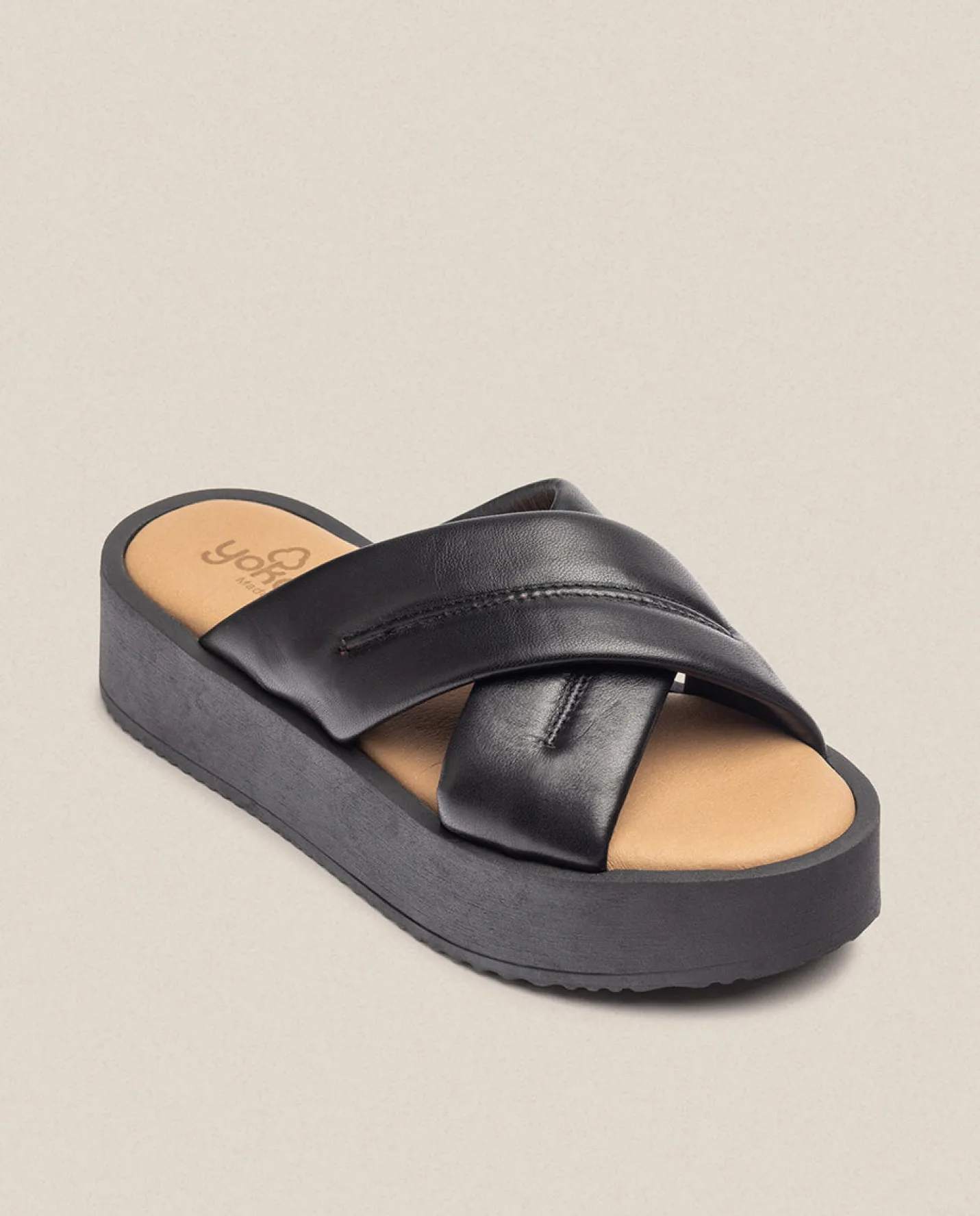 Platform Sandals|Yokono Platform Sandal CARMEN-004 Black