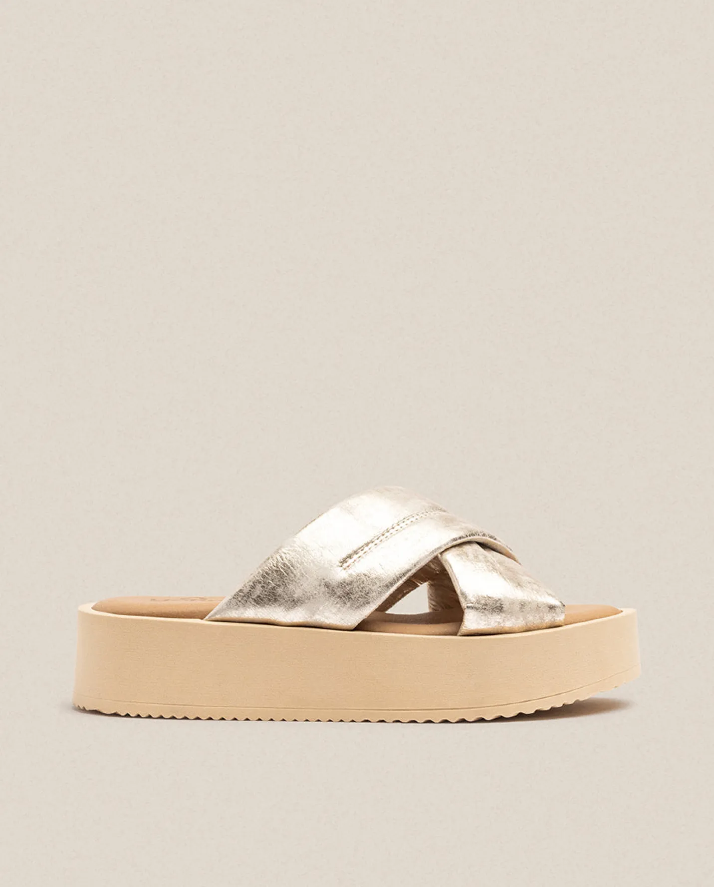 Platform Sandals|Yokono Platform Sandal CARMEN-004 Gold