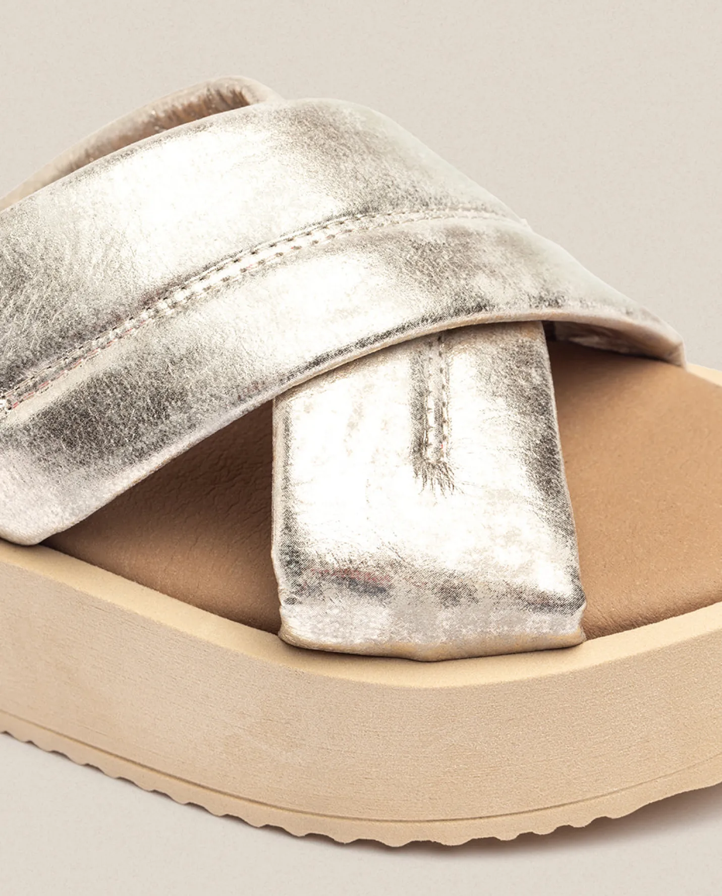 Platform Sandals|Yokono Platform Sandal CARMEN-004 Gold