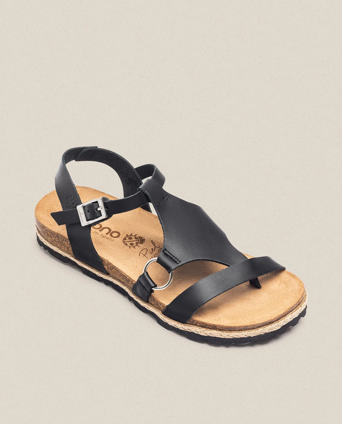Platform Sandals|Flat Sandals|Yokono Platform Sandal CHIPRE-021 Black