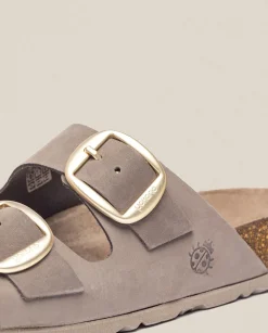 Flat Sandals|Yokono Platform Sandal GRANADA-700 Gray