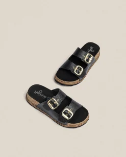 Platform Sandals|Yokono Platform Sandal OCA-013 Black