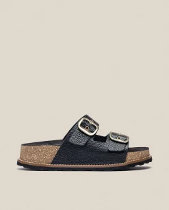Platform Sandals|Yokono Platform Sandal OCA-013 Black
