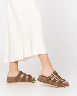 Platform Sandals|Yokono Platform Sandal OCA-004 Brown