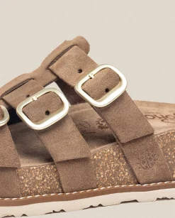 Platform Sandals|Yokono Platform Sandal OCA-004 Brown