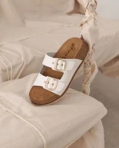 Platform Sandals|Yokono Platform Sandal OCA-013 White