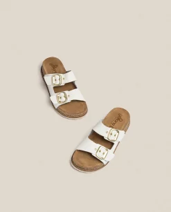 Platform Sandals|Yokono Platform Sandal OCA-013 White