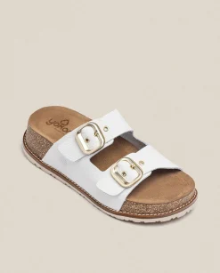 Platform Sandals|Yokono Platform Sandal OCA-013 White