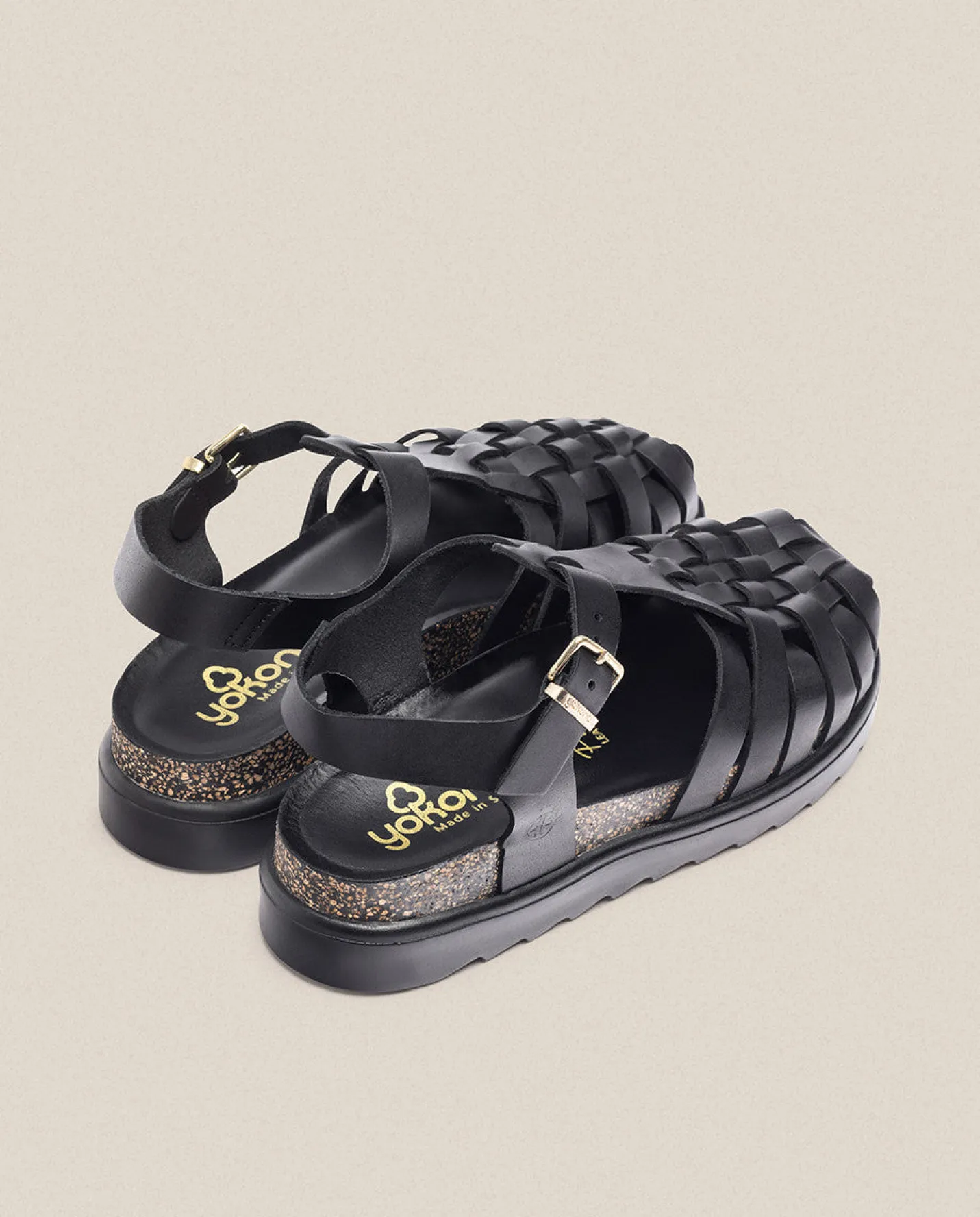 Platform Sandals|Yokono Platform Sandal TUNEZ-017 Black
