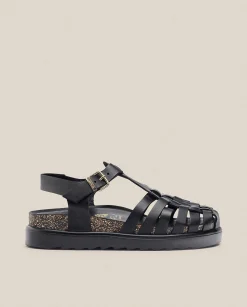 Platform Sandals|Yokono Platform Sandal TUNEZ-017 Black