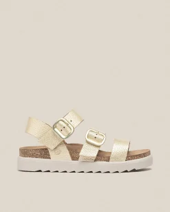 Platform Sandals|Yokono Platform Sandal TUNEZ-127 Golden