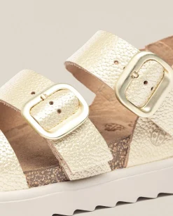 Platform Sandals|Yokono Platform Sandal TUNEZ-127 Golden