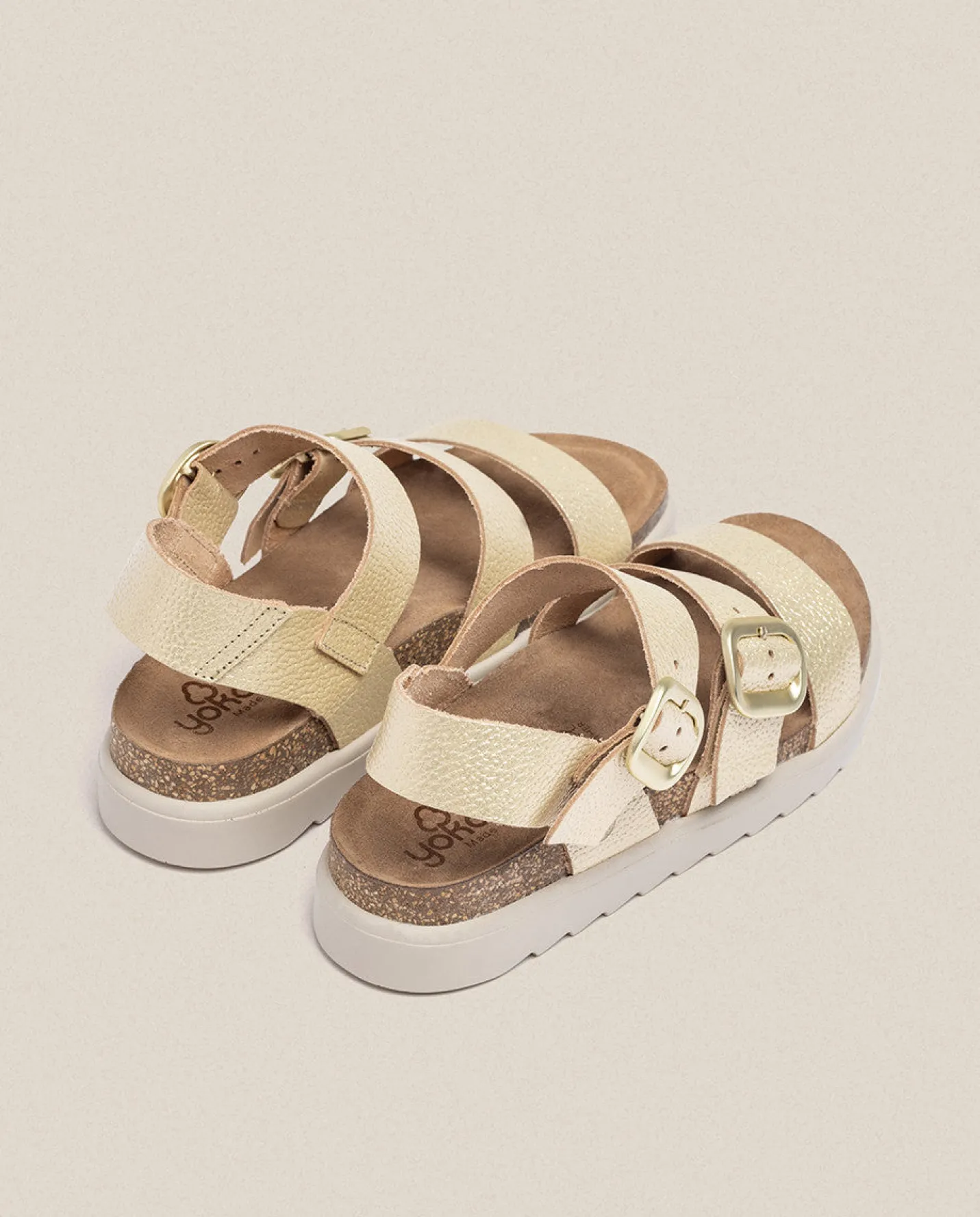Platform Sandals|Yokono Platform Sandal TUNEZ-127 Golden