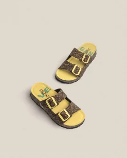 Platform Sandals|Yokono Platform Sandal West 003 Black