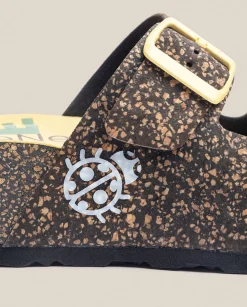 Platform Sandals|Yokono Platform Sandal West 003 Black