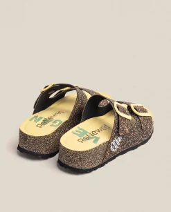 Platform Sandals|Yokono Platform Sandal West 003 Black