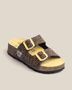 Platform Sandals|Yokono Platform Sandal West 003 Black