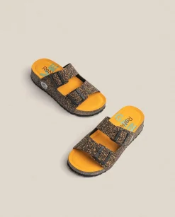 Platform Sandals|Yokono Platform Sandal West 003 Orange