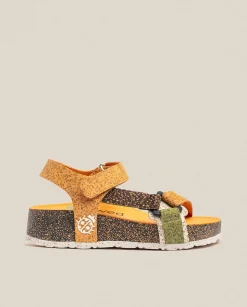 Platform Sandals|Yokono Platform Sandal West 007 Orange
