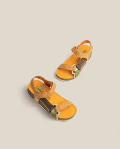 Platform Sandals|Yokono Platform Sandal West 007 Orange