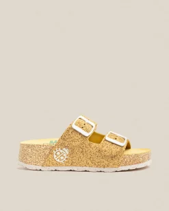 Platform Sandals|Yokono Platform Sandal West 003 Yellow