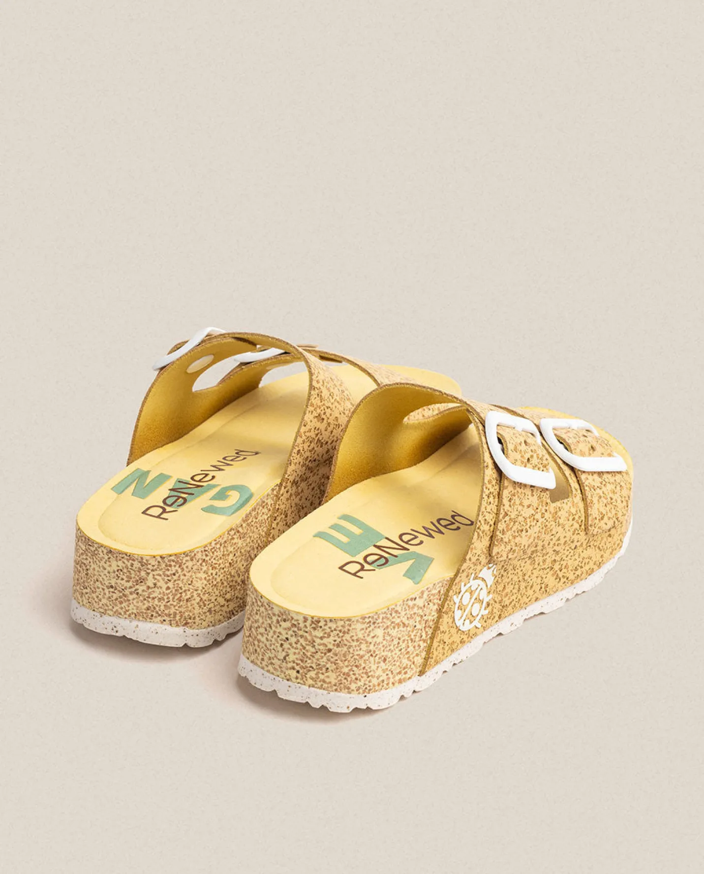Platform Sandals|Yokono Platform Sandal West 003 Yellow