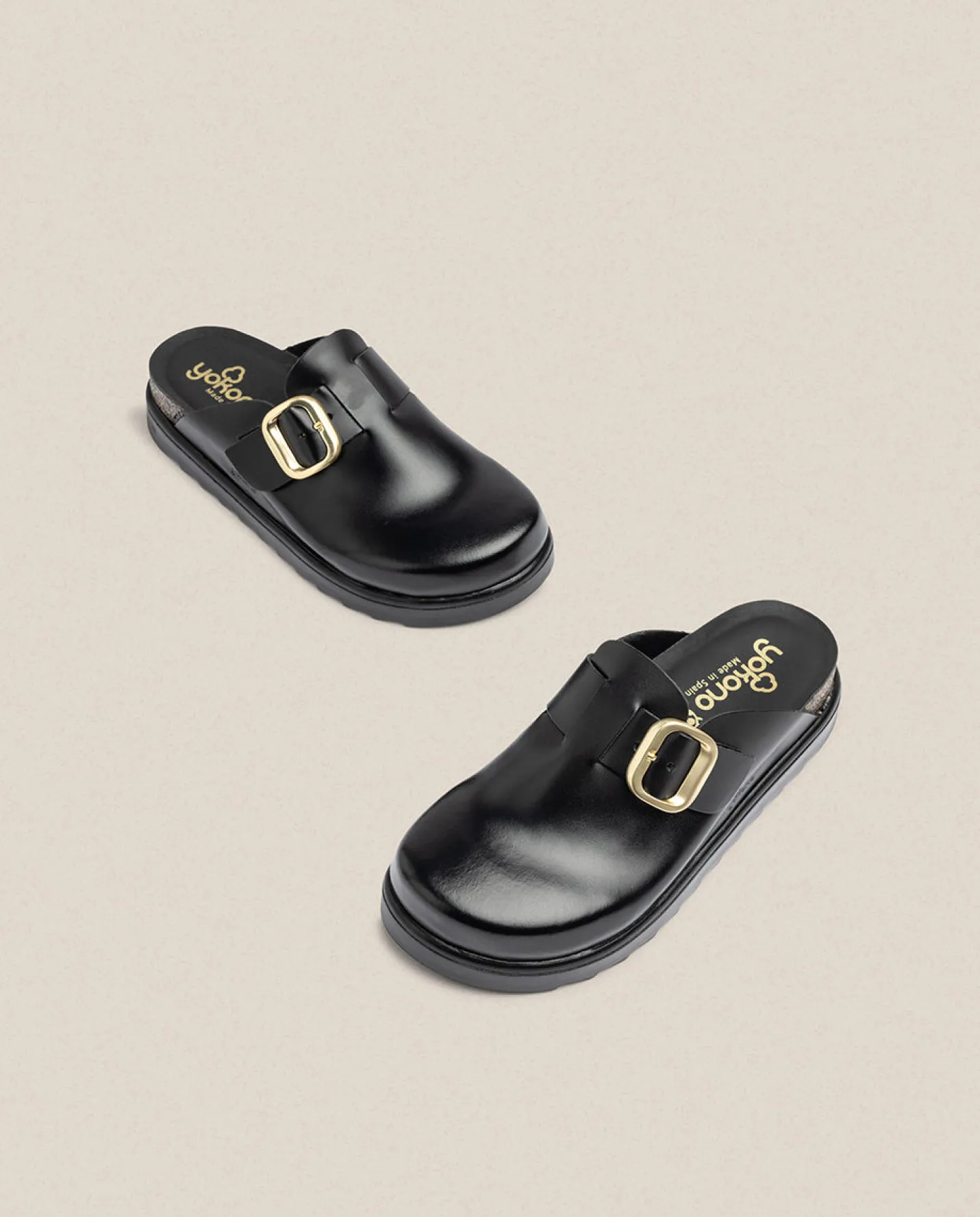 Clogs|Platform Sandals|Yokono Platform Shoe TUNEZ-599 Black