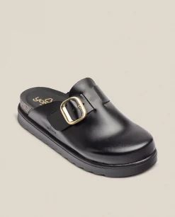 Clogs|Platform Sandals|Yokono Platform Shoe TUNEZ-599 Black