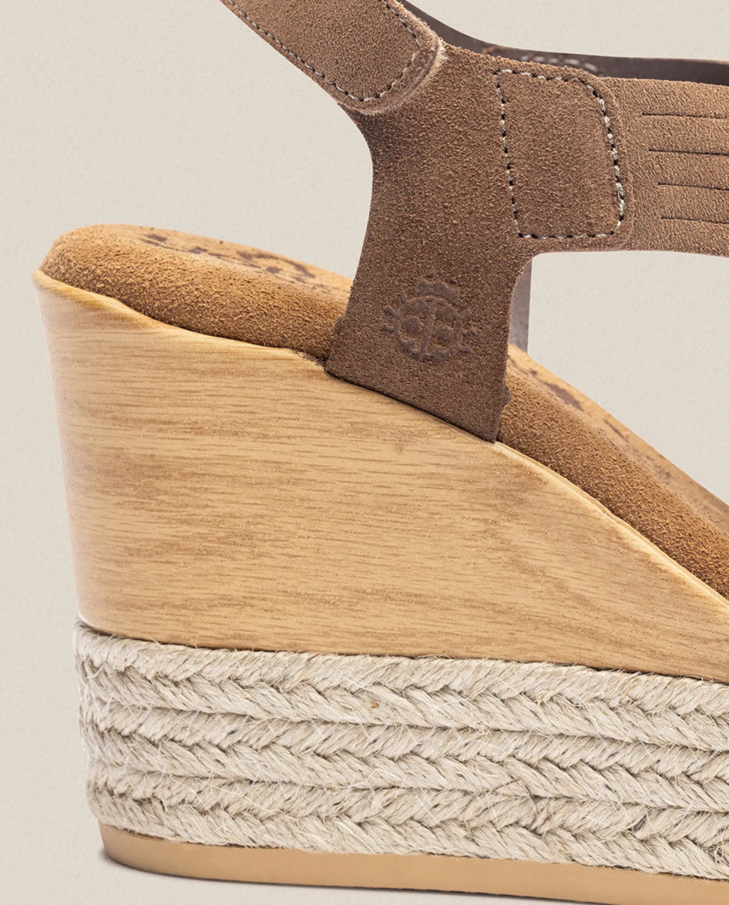 Wedge Sandals|Yokono Sandalia De Cuña Mey 003 Marron