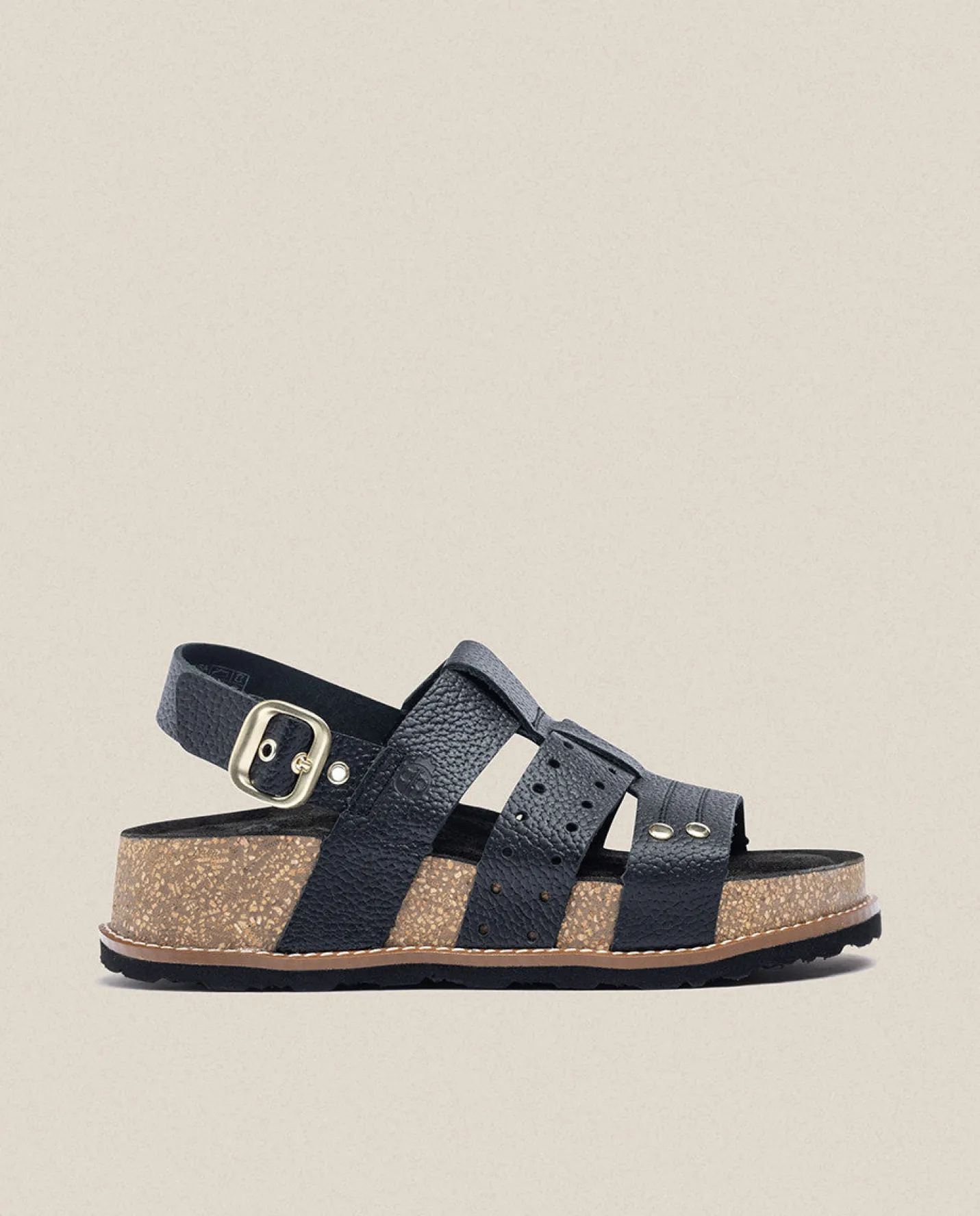 Platform Sandals|Yokono Sandalia De Plataforma Oca 007 Negro