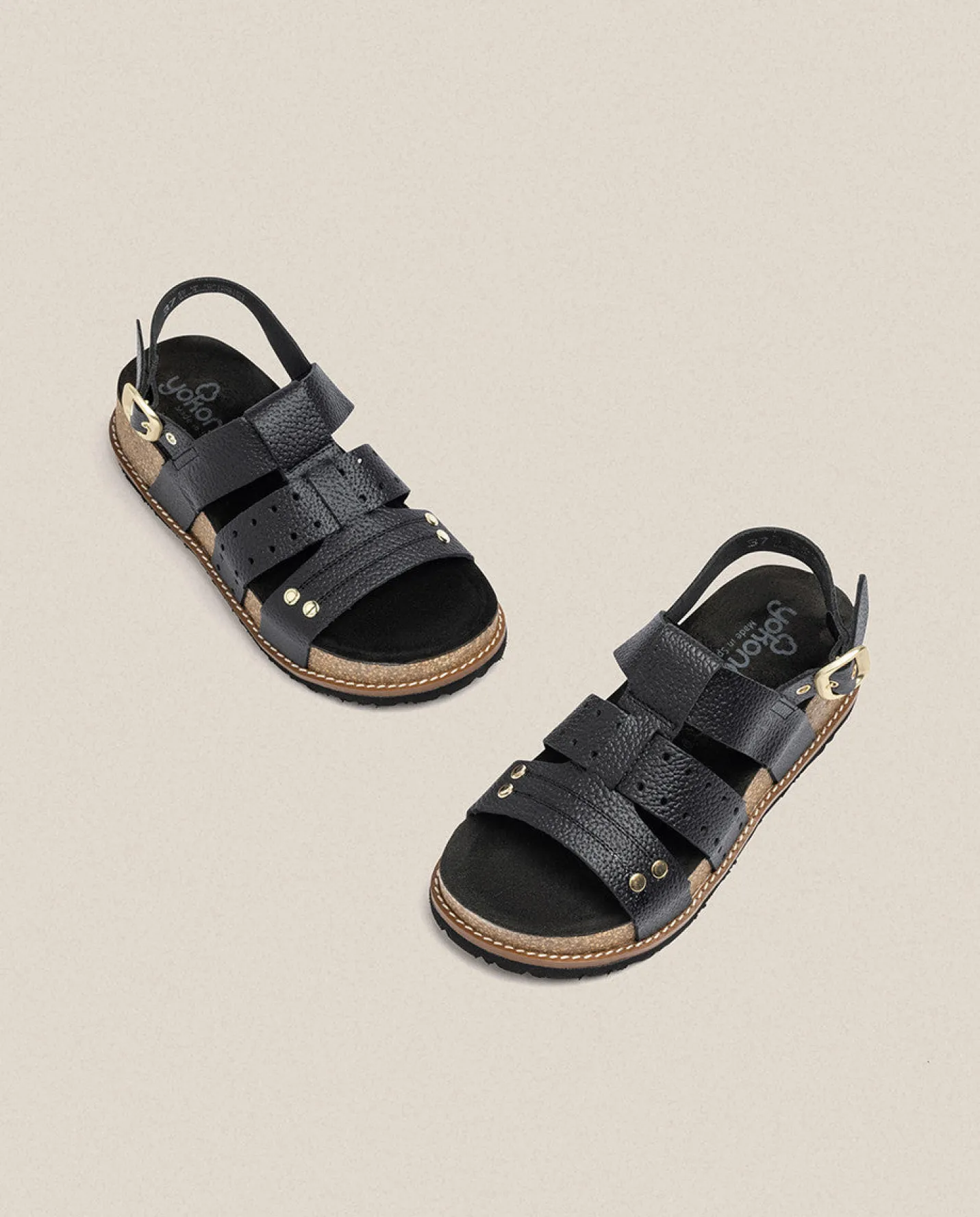 Platform Sandals|Yokono Sandalia De Plataforma Oca 007 Negro