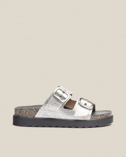 Platform Sandals|Yokono Sandalia De Plataforma Tunez 130 Plata