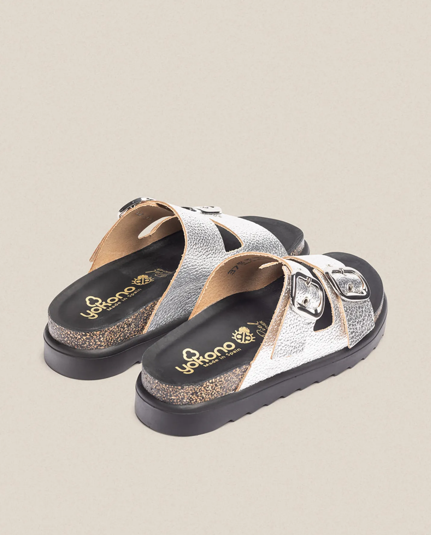 Platform Sandals|Yokono Sandalia De Plataforma Tunez 130 Plata