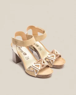 Heeled Sandals|Yokono Sandalia De Tacón Ponza 007 Marron