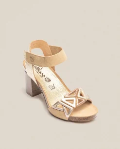 Heeled Sandals|Yokono Sandalia De Tacón Ponza 007 Marron