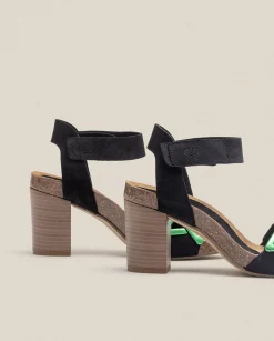 Heeled Sandals|Yokono Sandalia De Tacón Ponza 007 Negro