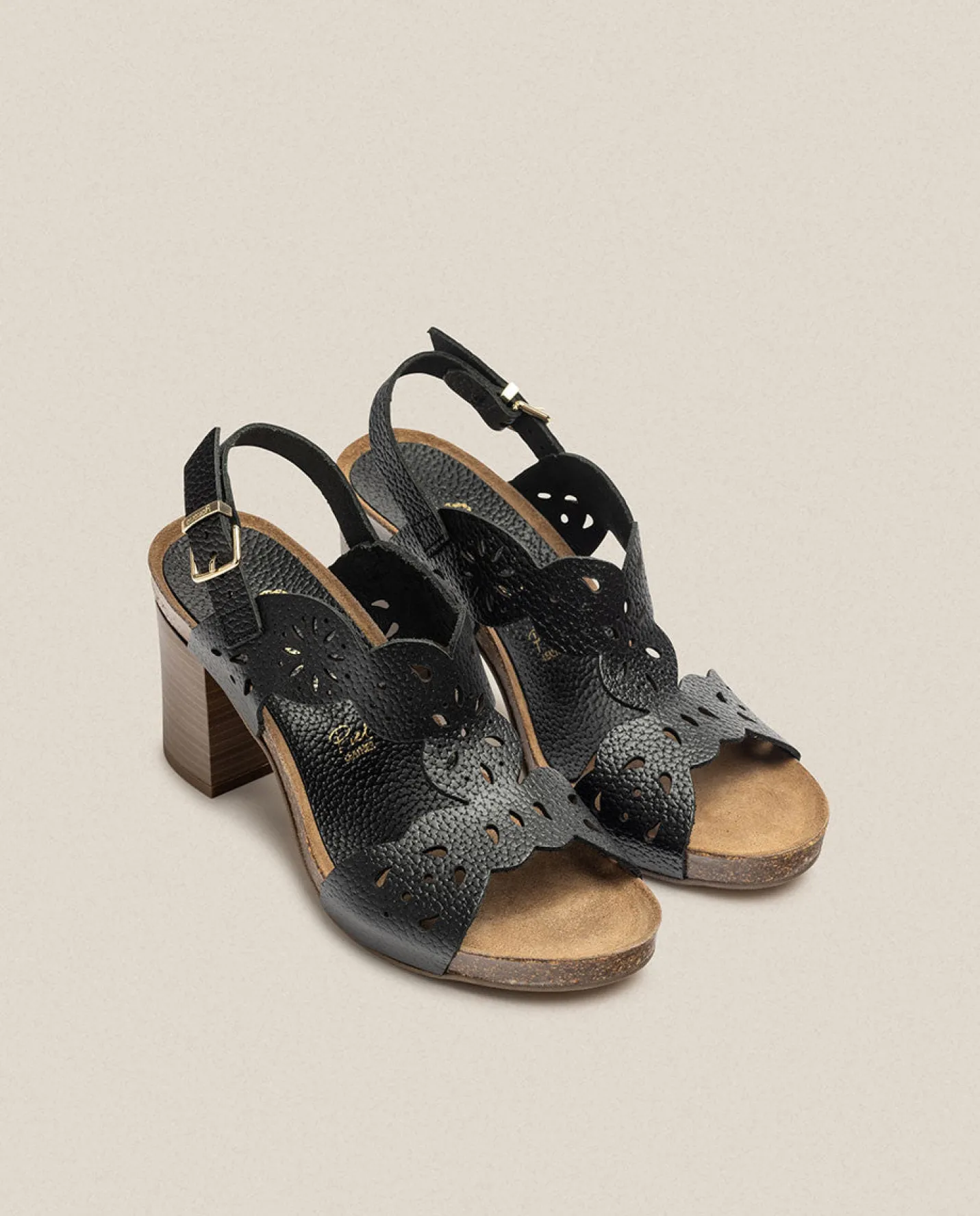 Heeled Sandals|Yokono Sandalia De Tacón Ponza 006 Negro