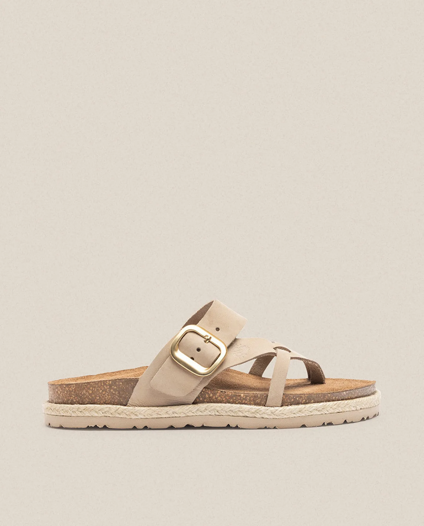 Flat Sandals|Yokono Sandalia Plana Arena 003 Beige