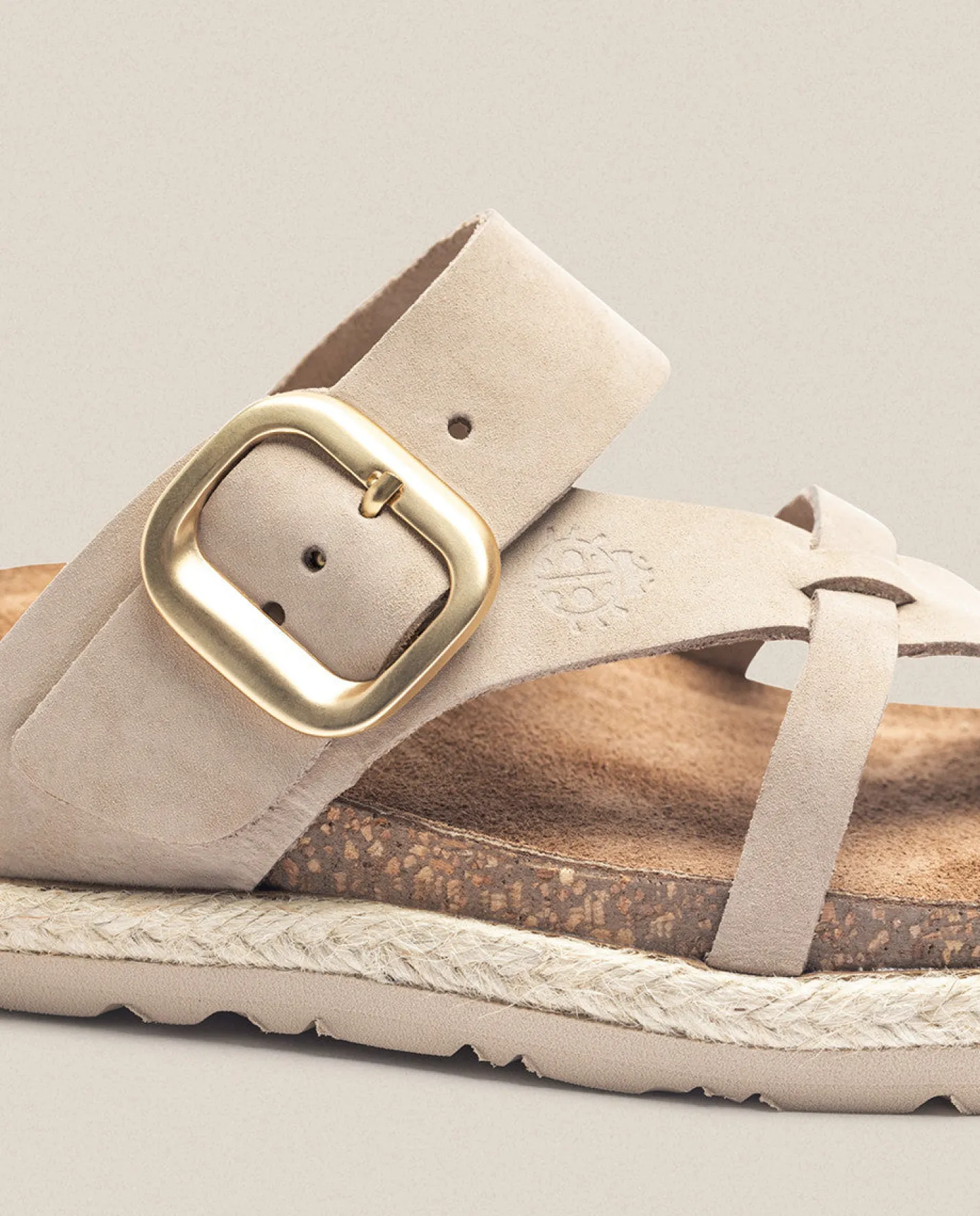 Flat Sandals|Yokono Sandalia Plana Arena 003 Beige