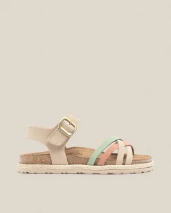 Flat Sandals|Yokono Sandalia Plana Arena 001 Beige