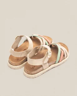 Flat Sandals|Yokono Sandalia Plana Arena 001 Beige