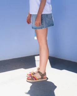 Flat Sandals|Yokono Sandalia Plana Arena 001 Rosa