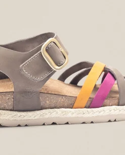 Flat Sandals|Yokono Sandalia Plana Arena 001 Rosa
