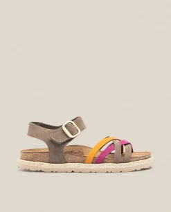 Flat Sandals|Yokono Sandalia Plana Arena 001 Rosa