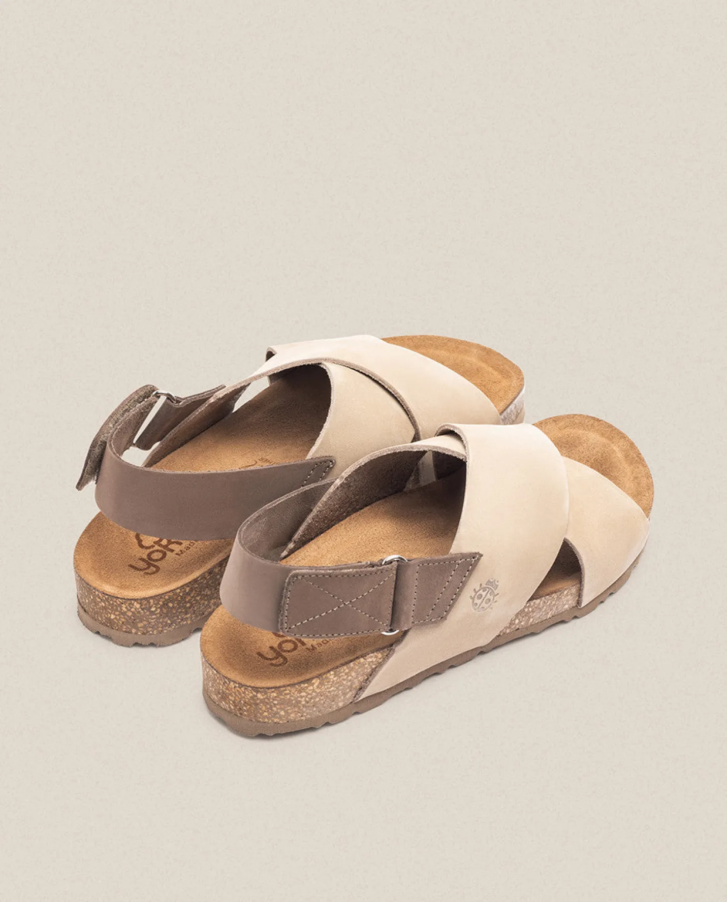 Flat Sandals|Yokono Sandalia Plana Jerba 134 Beige