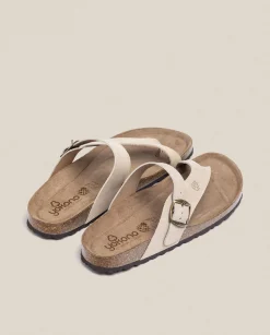 Sandals|Yokono Sandalia Plana Macam 203 Beige