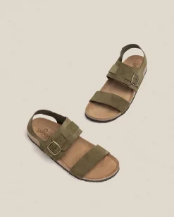 Sandals|Yokono Sandalia Plana Macam 216 Verde