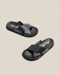 Sandals|Yokono Sandalia Plana Man 003 Negro